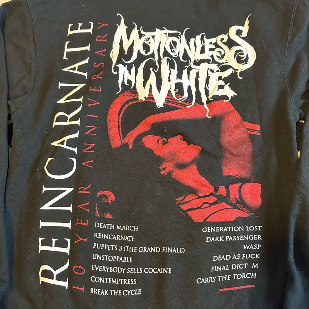 Motionless in White Reincarnate Hoodie - Picture 4 of 5